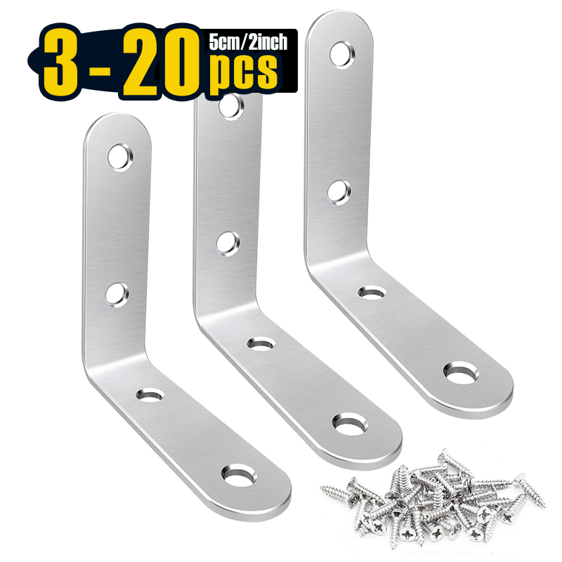 Woodworking X Brace - Ensemble de supports d'angle en acier