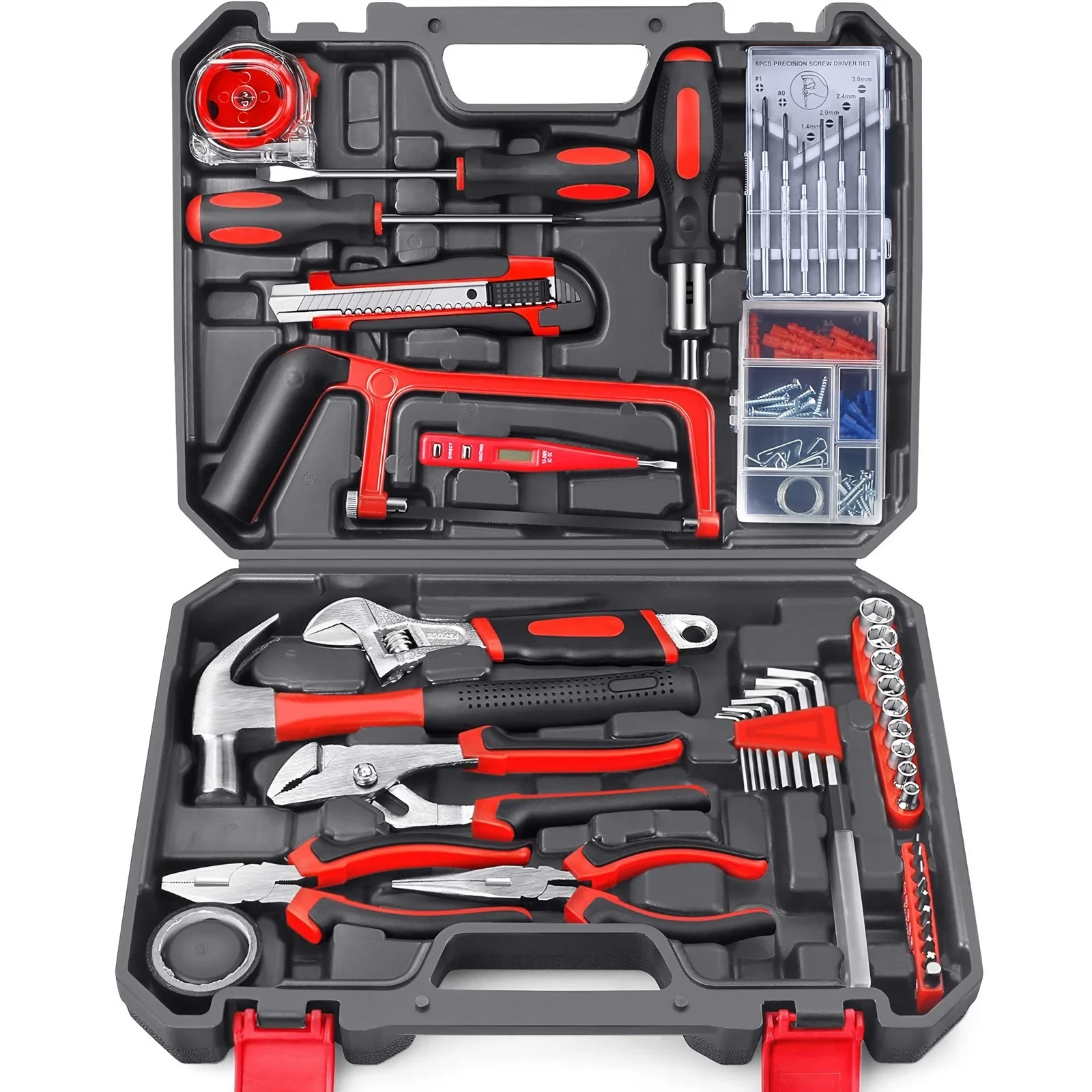 Woodworking Hammer - Kit d'outils manuels ménagers 39/45 pièces,