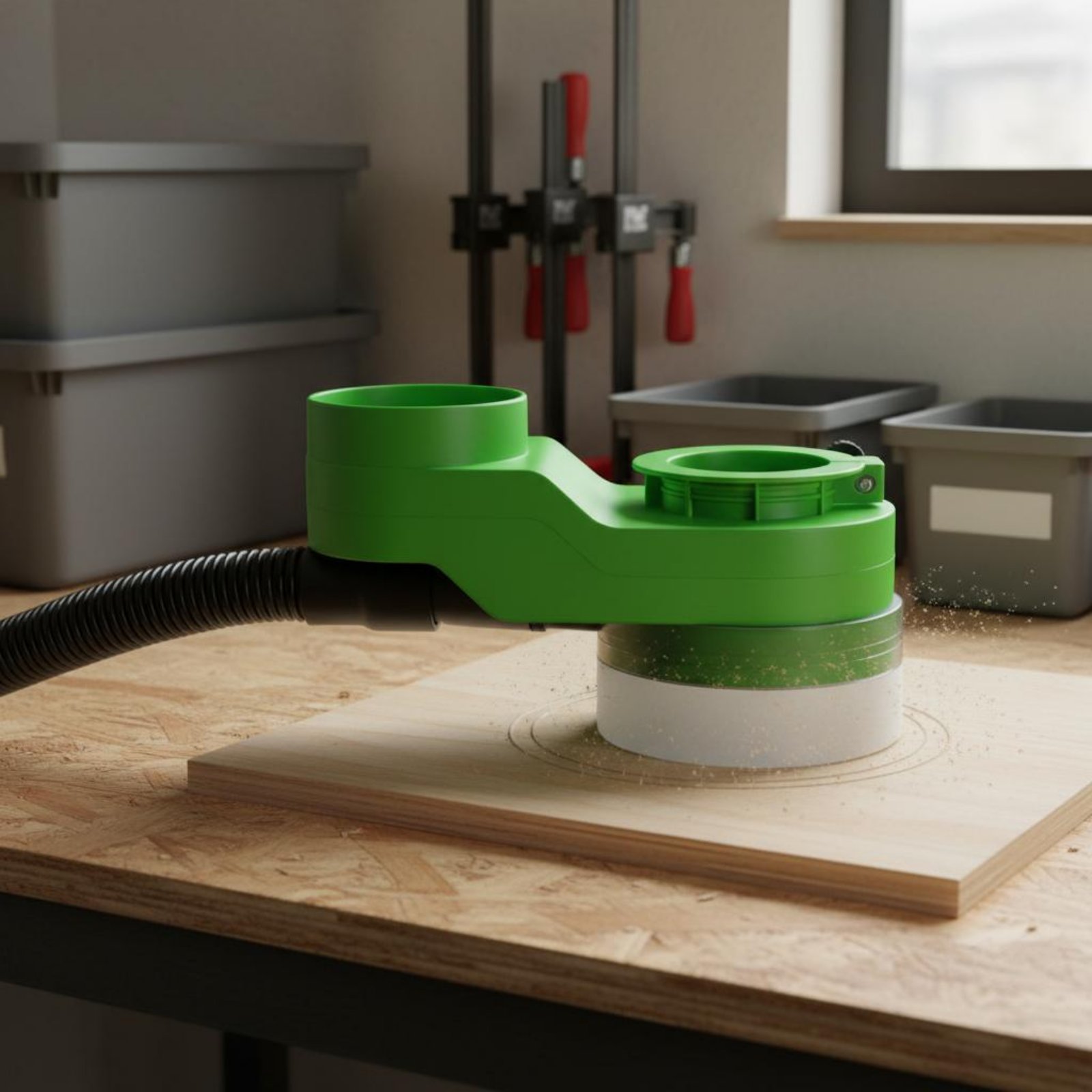 Woodworking Cutting Tools - Cache-poussière de broche pour machine de
