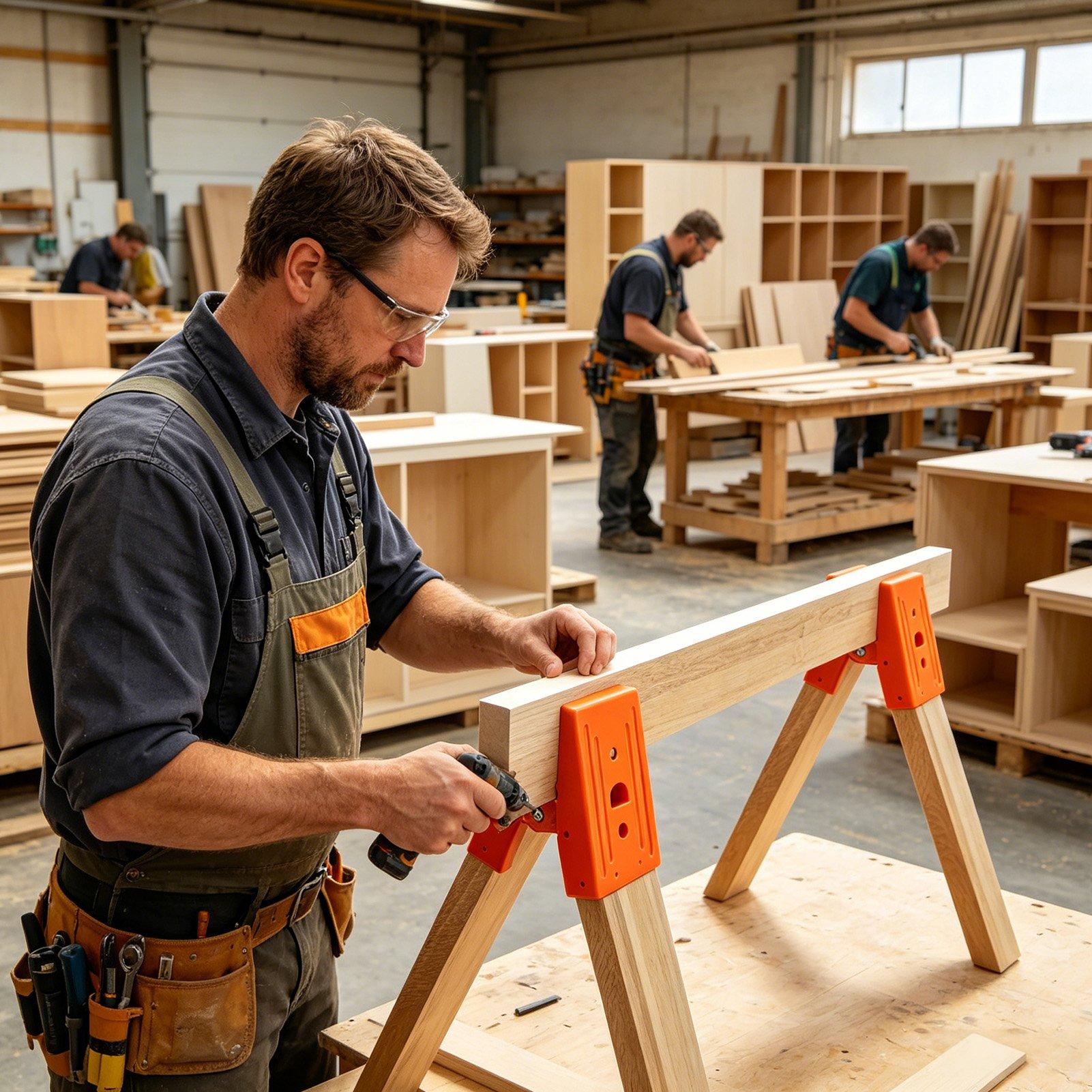 Woodworking Horse - Supports de scie à bois 2