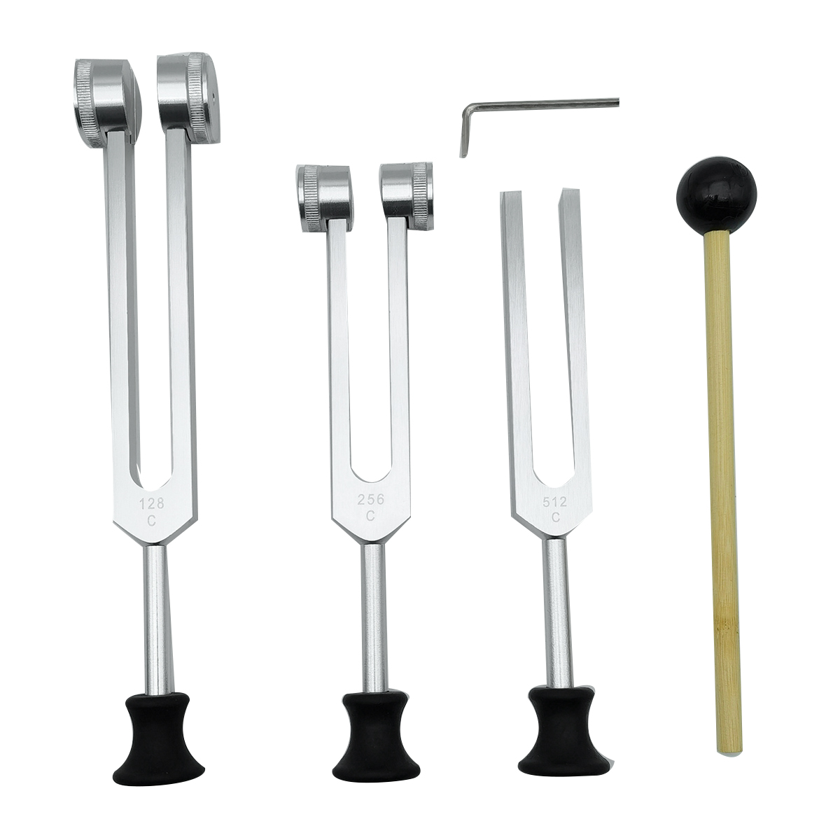 Woodworking Hammer - Ensemble de diapason avec base, outil