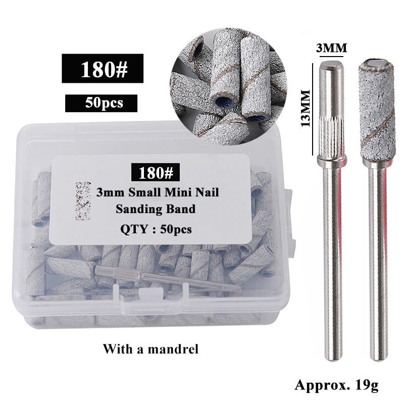 Woodworking Nails - Mini bandes abrasives de 3mm avec