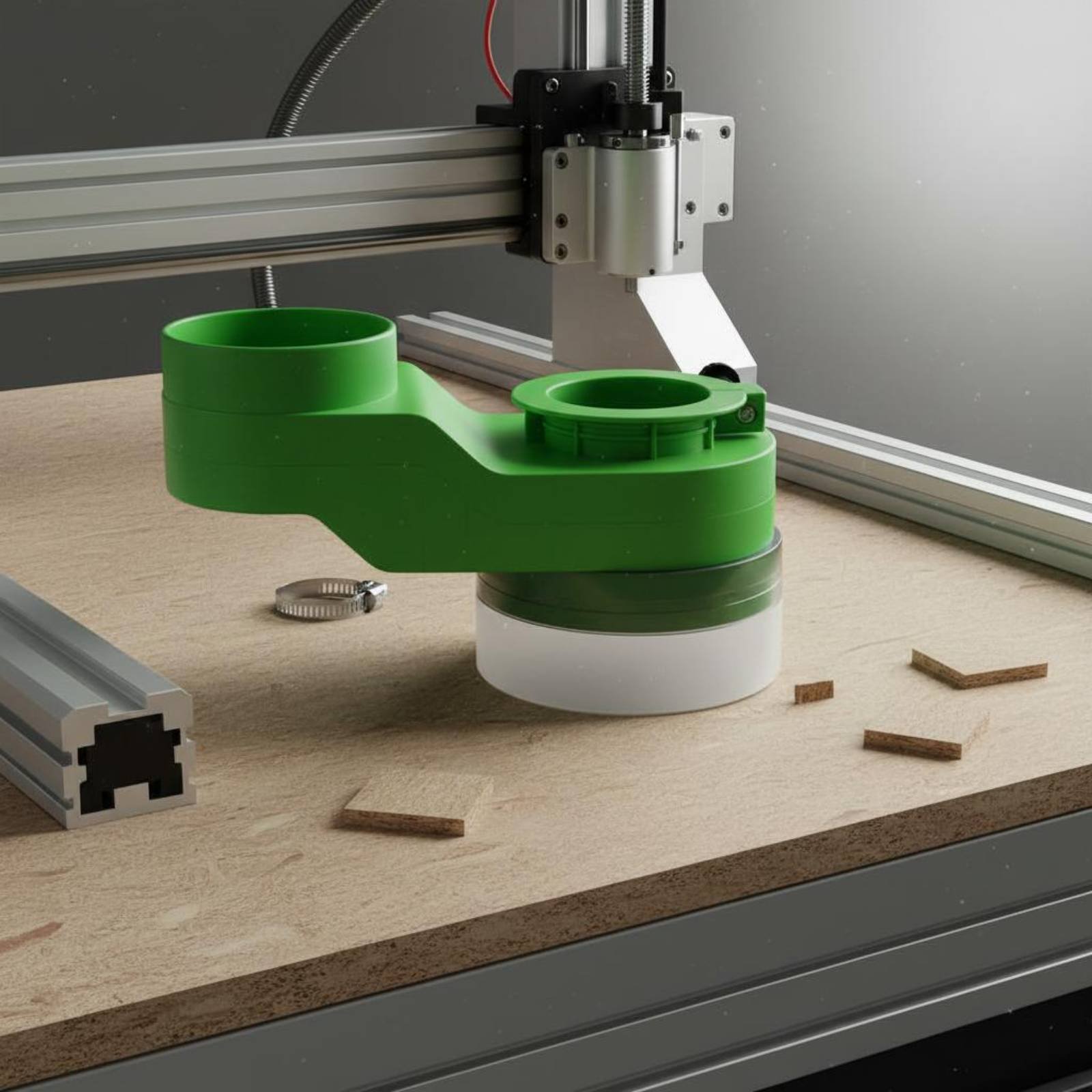 Cache-poussière pour broche, c - Woodworking Cnc Machine avis et prix