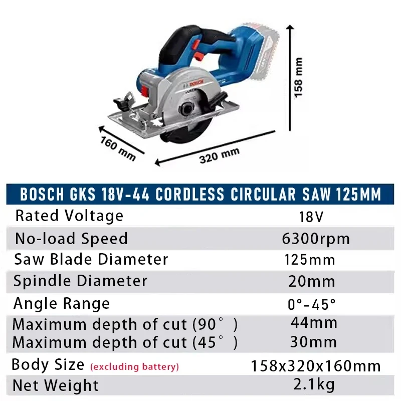 Scie circulaire sans fil Bosch - Woodworking Cutting Tools avis et prix