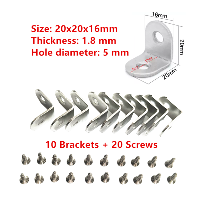 10 x supports d'angle en acier - Woodworking X Brace avis et prix