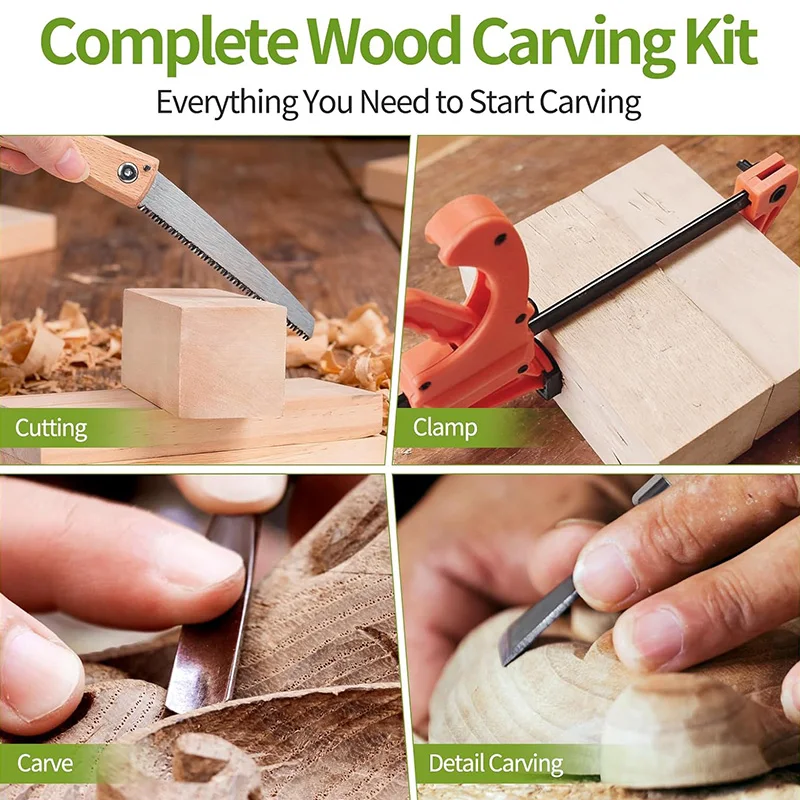 Kit de sculpture sur bois, ens - Woodworking Kits For Adults avis et prix