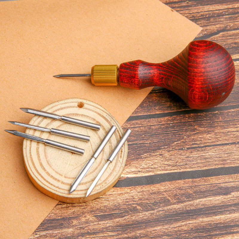 Jolie çon en cuir avec manche  - Woodworking Shoes avis et prix