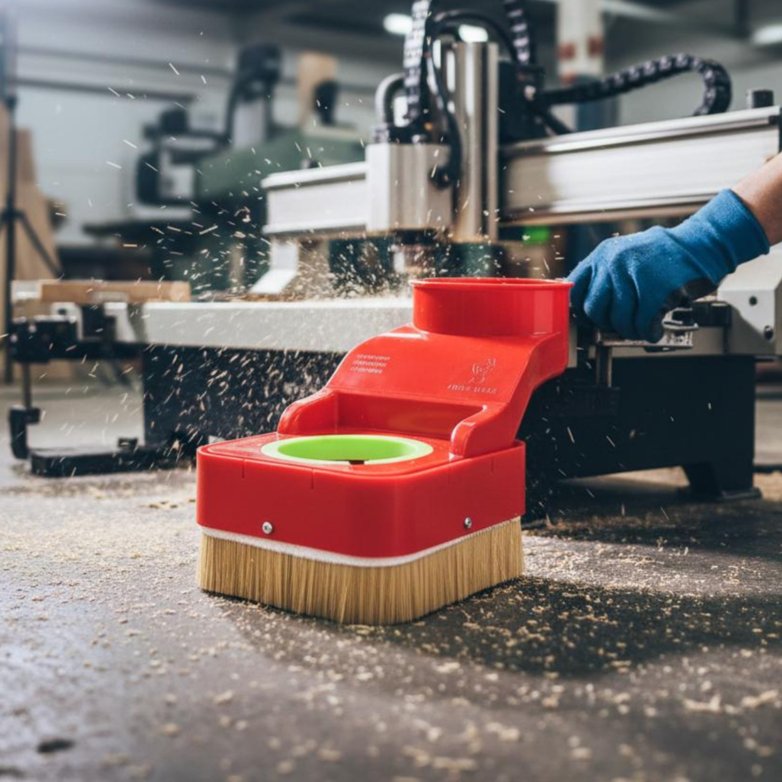 Brosse anti-poussière pour rou - Woodworking Cnc Machine avis et prix