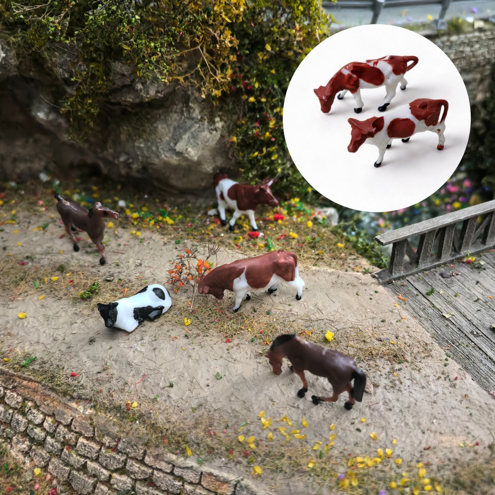 Figurines d'animaux de ferme m - Woodworking Horse avis et prix