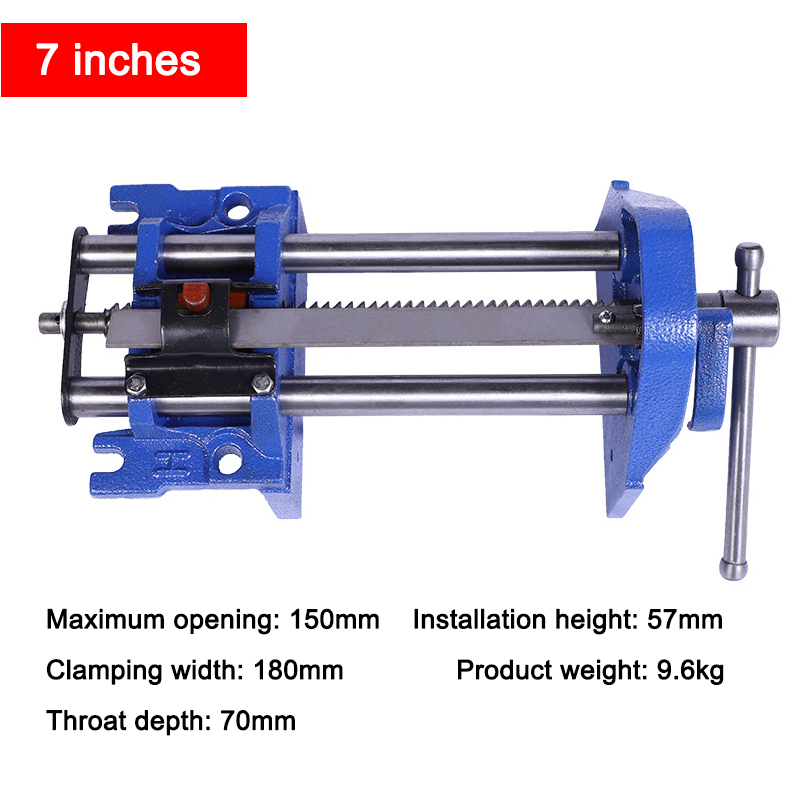 Étau de menuiserie 7 pouces en - Woodworking Vice Quick Release avis et prix