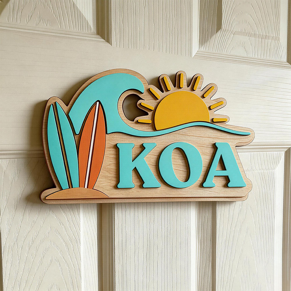 Plaque de porte personnalisée  - Woodworking For Beginners avis et prix