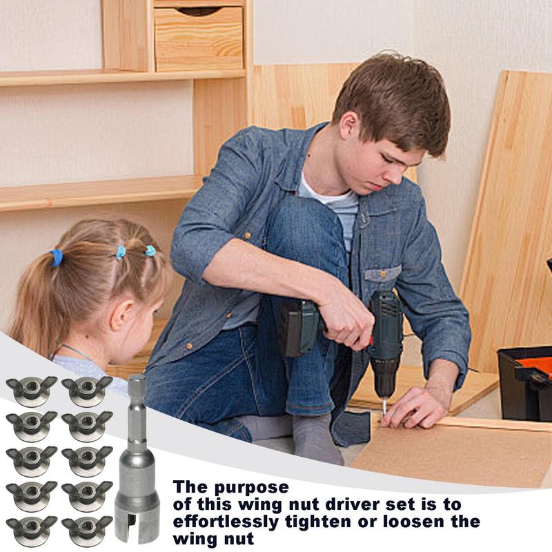 Kit d'écrous à oreilles en aci - Woodworking Kits For Adults avis et prix